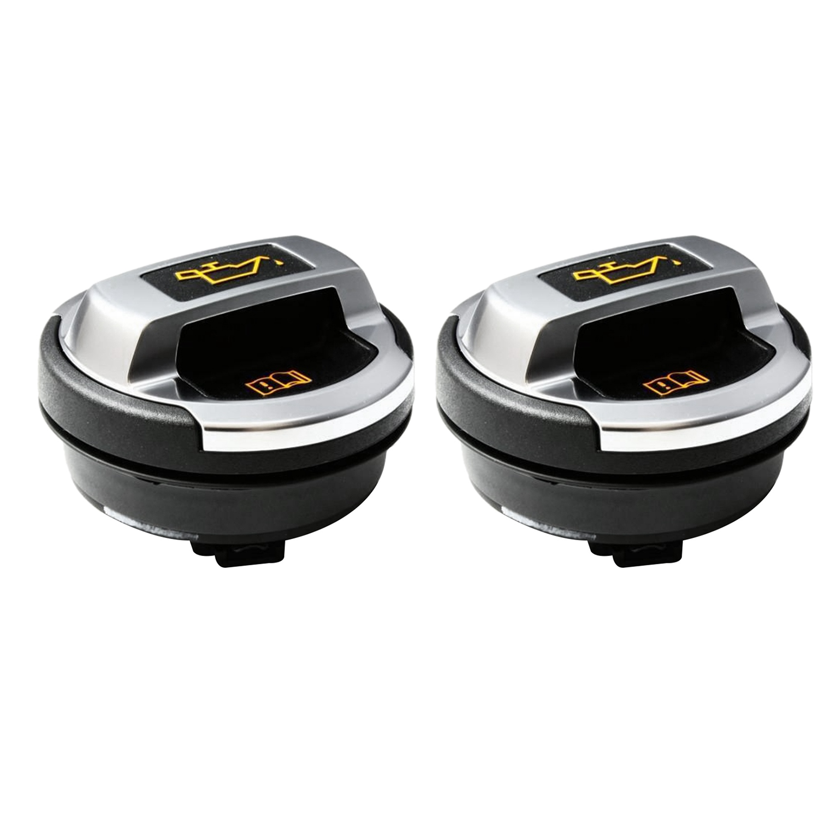 2X Car Oil Filler Cap Cover for R8 A3 A4 A6 A8 Golf 420103485B