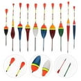 thumbnail image 1 of LNGOOR 10 Pcs Flotteurs de Pêche Accessoires de Pêche Ovales, 1 of 6