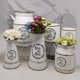 thumbnail image 4 of EeaseMX 1 UNID de estilo rural Flor de flores Contenedor Arreglo de flores Jarrón Maceta Decoración, 4 of 7