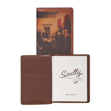 Scully Old Atlas/Pony Leather desk journal