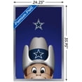 thumbnail image 3 of NFL Dallas Cowboys - S. Preston Mascot Rowdy Wall Poster, 22.375" x 34", Framed, 3 of 3