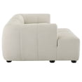thumbnail image 6 of Liana Left-Facing Upholstered Fabric Modular Sofa with Chaise in Linen, 6 of 8