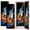 Color 7, variant on Musical 2 Pcs School Locker Magnetic Wallpaper for Music Classroom 12" x 36" Acoustic Guitar Flowing Musical Notes Abstract Swirls Reusable Removable Locker Accessories Back to School Supplies