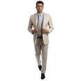 thumbnail image 4 of Azzuro 2-Piece Suit Set with Jacket and Dress Pants, Slim Fit, 4 of 6