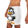 thumbnail image 5 of YueHuiYing Men's Beach Shorts Animal Beach Print Tropical Hawaiian Style Quick-Dry Board Shorts for Summer Vacation Pool & Beach Wear, 5 of 6