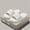 White, variant on EliteGoogv Mens Women Slippers Thick Sole Shower Shoes Pillow Soft Bathroom Sandals Lightweight EVA On Mules For Women And Men Indoor Outdoor Home Slippers Purple US :7.5