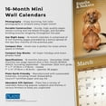 thumbnail image 6 of Yoga Puppies & Kittens Together OFFICIAL 2026 7x14" (Hanging) Wall Calendar | Plato, 6 of 9