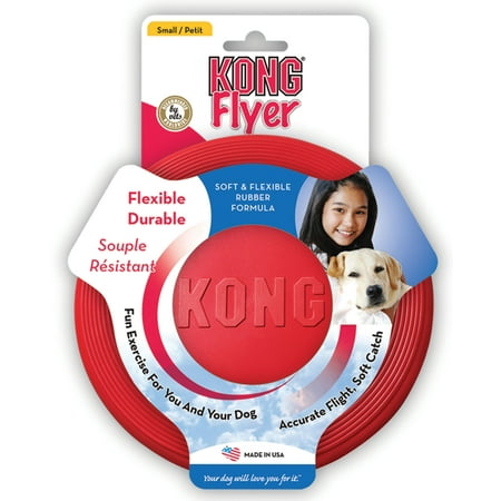 UPC: 0035585129174 | KONG Rubber Flyer Dog Toy  Small