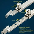 thumbnail image 3 of Window Hinge, Aluminum Alloy Casement Window Stay With Screws Adjustable Window Fitting For Push Out Awning  Transom, 3 of 8