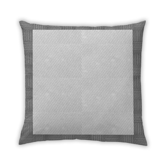 Ahgly Company Outdoor Square Contemporary Throw Pillow, 18 inch by 18 inch
