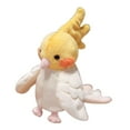 thumbnail image 3 of Marionetas de mano de loro, marionetas interactivas de pájaro, peluche de pájaro para niños Amarillo y blanco, 3 of 9