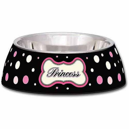 Loving Pets Milano Small Dog Bowl Princess Polka Dot Loving Pets Milano Small Dog Bowl Princess Polka Dot