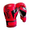 thumbnail image 2 of Guantes de boxeo para y jóvenes de 6 para y niñas Guantes de cuero PU Ejercicio Rojo Zulema Guantes de boxeo para niños, 2 of 8