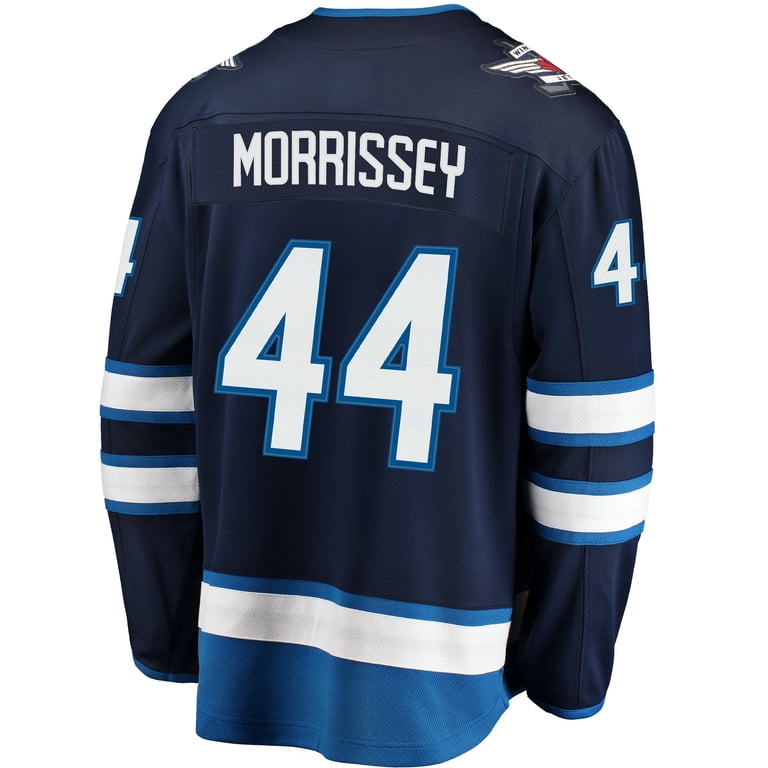 Men's Fanatics Josh Morrissey Navy Winnipeg Jets Breakaway Replica