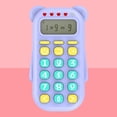 thumbnail image 3 of Juego Electrónico de Matemáticas, Matemáticas Tempranas, Ayudas de Aprendizaje, Cálculo Matemático Funcional para , Niñas, Estudiantes, Peq Violeta Macarena Calculadora educativa, 3 of 8