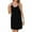 Black, variant on Summer Dresses for Women 2025, Fashion Women's Summer Casual Round Neck Sleeveless Solid Beach Sundresses Boho Dress Mini Dresses(Black,S)