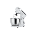 thumbnail image 4 of Culinary Chef 4.5 Liter 8 Speed Stand Mixer with Stainless Steel Bowl, 380 Watt Kitchen Mixer with Dough Hook, Beater, Whisk, Splash Cover, White, 4 of 6