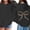 Black, variant on Girls Cute Bow Graphic Hoodies, Long Sleeve Preppy Pullover Sweatshirts, Soft Warm Casual Tops for Kids 2-14Y Fall Winter Daily Wear, Black 100