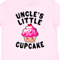 thumbnail image 4 of Inktastic Uncles Little Cupcake Girls Toddler T-Shirt, 4 of 5