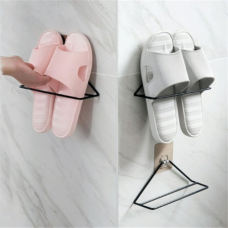 Womail Wall Mounted Shoes Shelves Rack Storage Hanging Shoe Womail Wall Mounted Shoes Shelves Rack Storage Hanging Shoe Organizer Metal