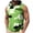 Green, variant on Men's Canadian Printed Solid Color Loose Fitting Home And Outdoor Couple Pullover Hooded Top Blue L
