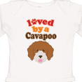 thumbnail image 4 of Inktastic Cavapoo Dog Gift Boys or Girls Long Sleeve Baby Bodysuit, 4 of 5