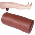 thumbnail image 1 of Cylinder Pillow Provides Support PU Leather Relieve Body Pain Adjustable Inserts Small, 1 of 10