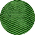 thumbnail image 1 of Ahgly Company Indoor Round Abstract Green Contemporary Area Rugs, 5' Round, 1 of 1