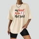thumbnail image 2 of Camisas sexy de verano para mujer Blusa regular estampada con cuello redondo y manga corta OAVQHLG3B Store lin121212, 2 of 5