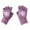 Purple, variant on Kids Gloves Winter Fluffy Warm Lined Mittens Winter Knit Gloves for Ages 7-18 Years Girls