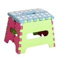 thumbnail image 1 of Step Stool Folding Durable Plastic Stool with Comfortable Handle for Adults Children, 1 of 1