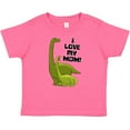 thumbnail image 3 of Inktastic I Love My Mom with Baby and Mommy Brontosaurus Boys or Girls Baby T-Shirt, 3 of 5