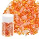 thumbnail image 1 of Uxcell 1200-Pack Mezcla de Cuentas de Semilla de Vidrio, 1-4mm/0.04-0.16 Pulgadas Mini Cuentas de Bugle de Vidrio para DIY Aretes/ Collares/Pulseras/ Fabricación de Joyería [Naranja], 1 of 6