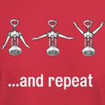 thumbnail image 3 of CafePress - Wine Open And Repeat Dark T Shirt - Men's Classic Graphic Cotton T-Shirt, 3 of 4