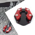 thumbnail image 1 of Extensor de pata de cabra Universal para motocicleta, soporte lateral de pie, almohadilla de extensión, placa de soporte, Base agrandada antideslizante, 1 of 5