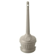 COMMERCIAL ZONE PRODUCTS Commercial Zone 711402 Smokers Outpost Standard Cigarette Receptacle, Beige