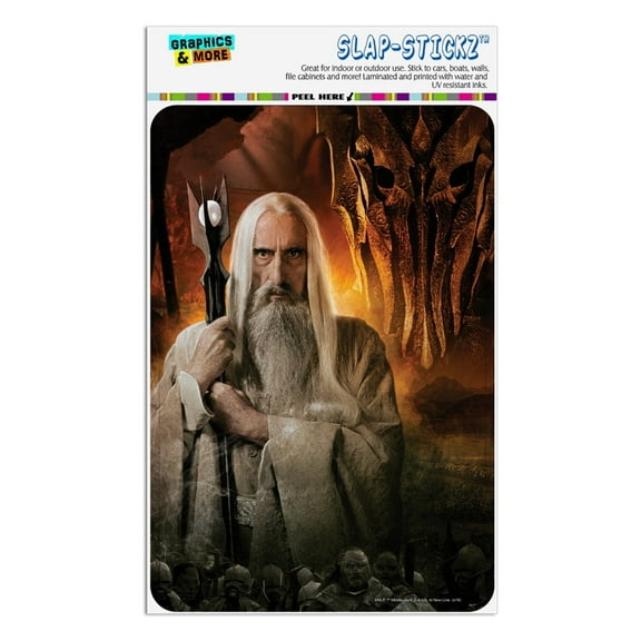 The Lord of the Rings Saruman Character Home Business Office Sign