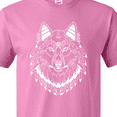 thumbnail image 4 of Inktastic Tribal Wolf Head T-Shirt, 4 of 5
