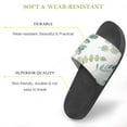 thumbnail image 3 of GZHJMY Stylish Slides for Women Men, Watercolour Vine Leaves Soft Flexible Slip-on Sandals Slippers, 3 of 7