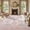 Pink, variant on Micgeek Boho 8x10 Area Rugs for Living Room, Floral Non-Slip Washable Rug for Bedroom Home Decor Carpet, Farmhouse Dining Room Office Large Rugs, Black
