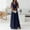 Navy, variant on Elegant Sleeveless V Neck Long Dress With Waist Tie For Women For Evening Parties And Formal Events Champagne Dress Length Formal Wraps Ladies Spaghetti Strap Dress Bridesmaid Dress Full Length Dress