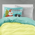 thumbnail image 2 of Carolines Treasures BB1861PILLOWCASE Snowman with Border Collie Fabric Standard Pillowcase Standard multicolor, 2 of 2