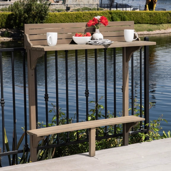 Gray Acacia - Space - Saving Design - Balcony and Patio - Comfortable Outdoor Relaxation