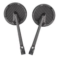 thumbnail image 2 of S SERENABLE Rearview Mirrors Replacement for Scooters Motorcycle Fits M8 M10 Screws Round, 2 of 9
