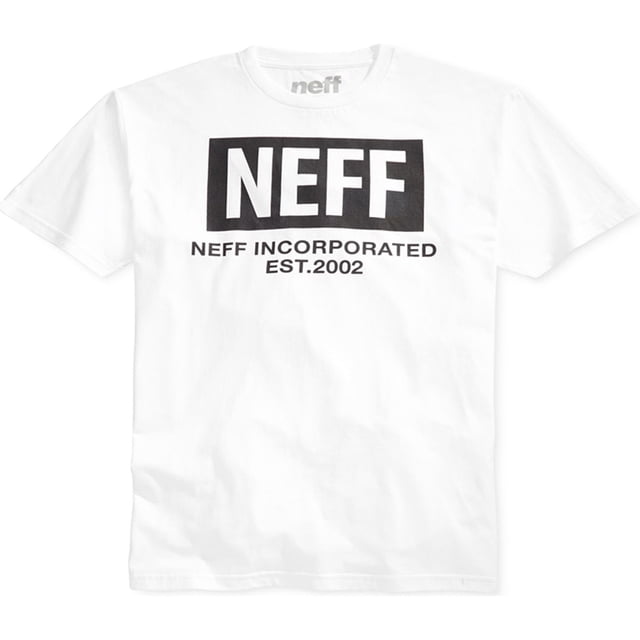 Camiseta Neff New World Graphic para hombre, blanca, mediana Neff Camiseta gráfica