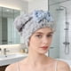 thumbnail image 5 of Toalla superabsorbente para el cabello para mujer, gruesa, de coral polar, con lazo, elástica, absorbente y de secado rápido, para uso doméstico., 5 of 8