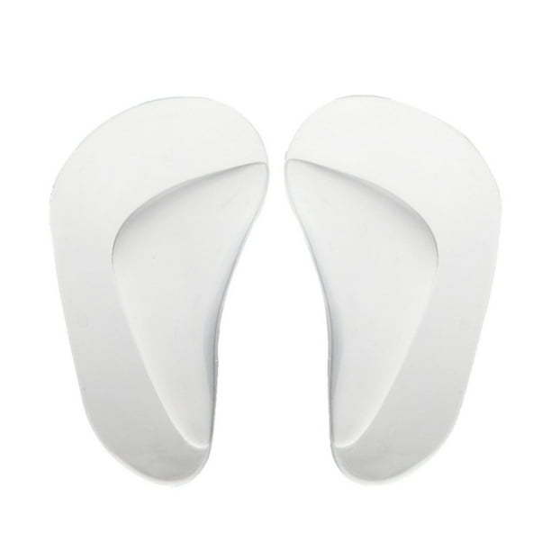 Xihbxyly Plantillas Ortopédicas de Soporte para El Arco Del Pie, con Almohadilla de Gel para Pie Plano, Alivian El Dolor de Talón, Diseño Suave y Flexible, Redistribuyen La Presión, Aptas para Pie Pl
