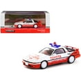 thumbnail image 2 of Toyota Supra RHD (Right Hand Drive) White and Red "Pace Car" "Hobby64" Series 1/64 Diecast Model Car by Tarmac Works, 2 of 2