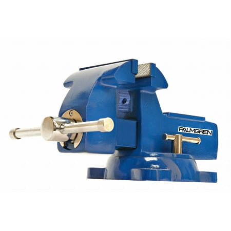 UPC: 0081834297453 | Palmgren Combination Vise Serrated Jaw 8 1/4 L 9629745