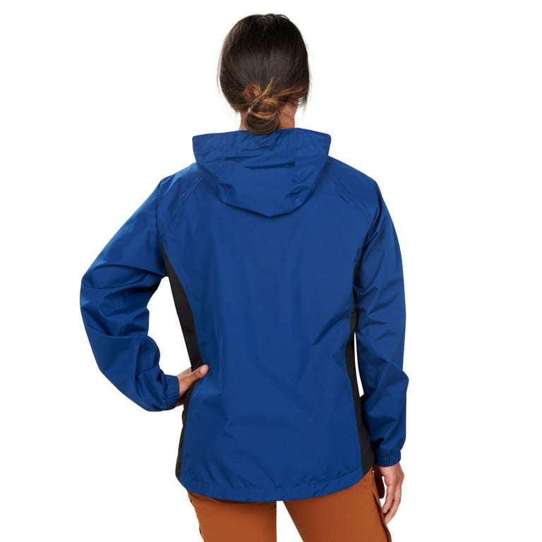 SJK Hydrotek Women's LG/XL Estate Blue Rain Jacket 